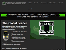 Tablet Screenshot of filterminder.com